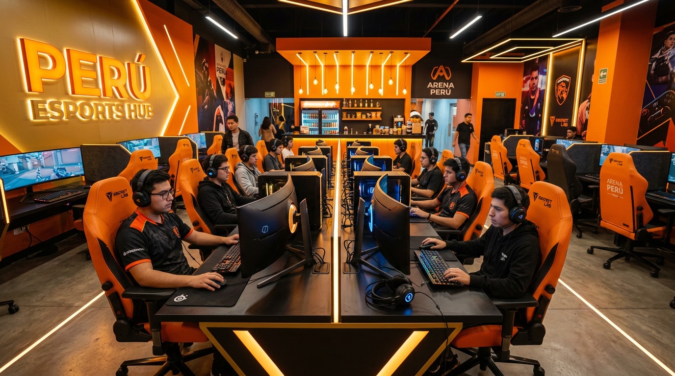 Gaming Hub interior Lima